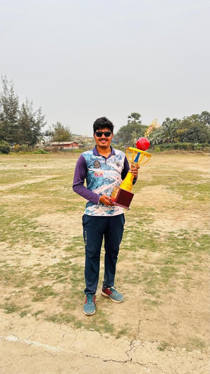 Debangshu's All-Round Masterclass Powers CC to 18-Run Win Over TEAM SHV