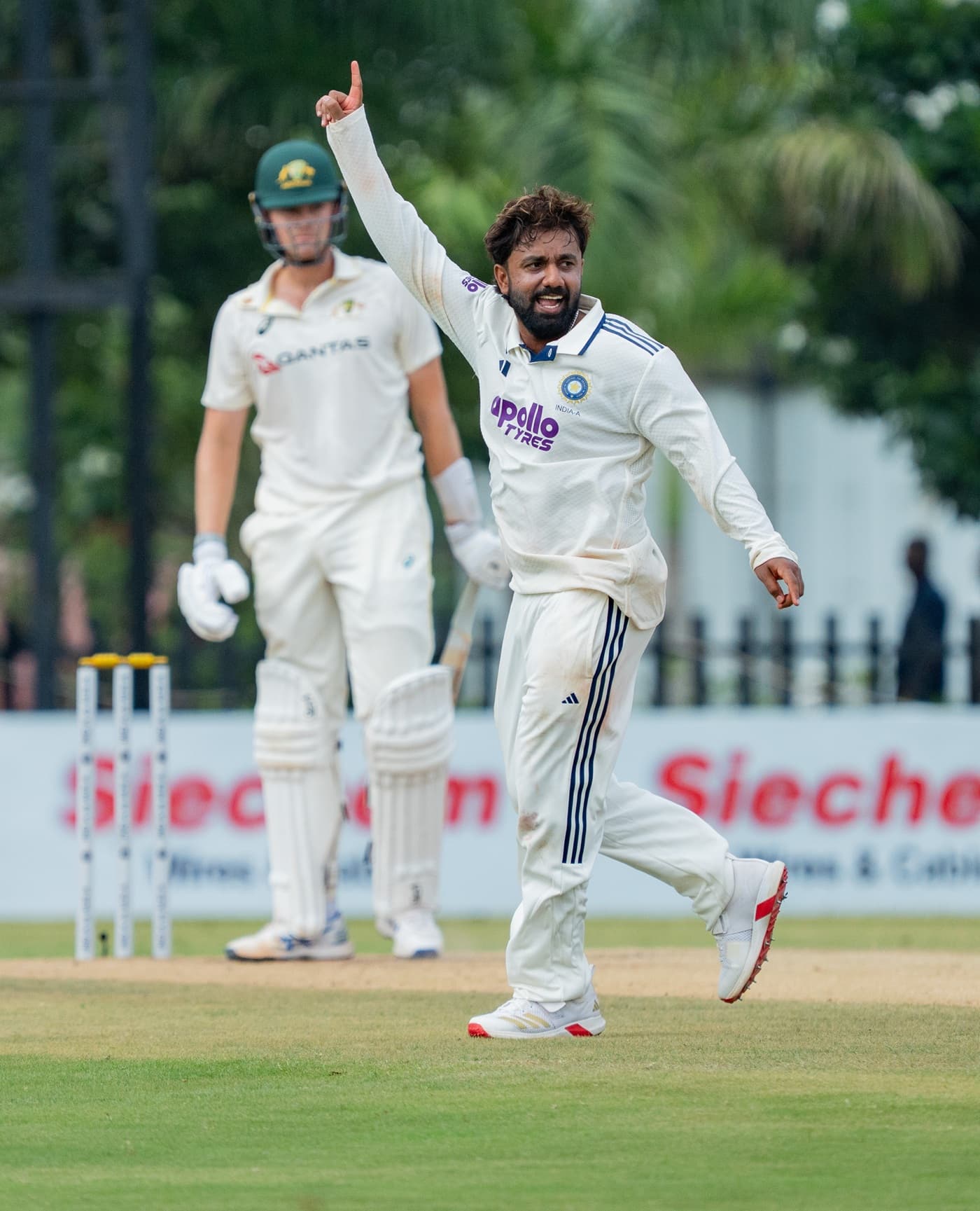 Kushagra Ton and Mulani Spin Put India A Ahead Against Australia A