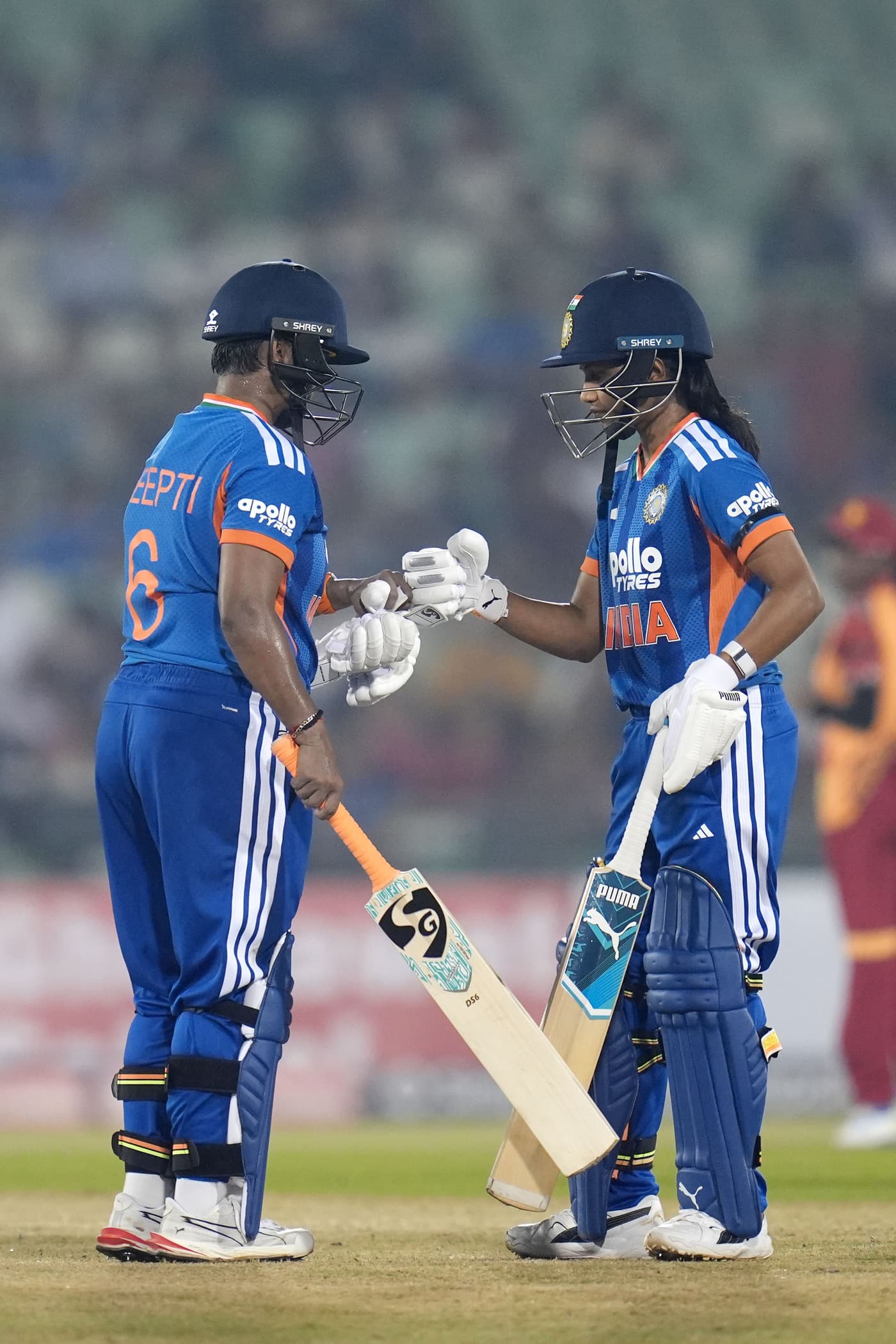 Deepti Sharma and Niki Prasad Rescue India in Tight Chase